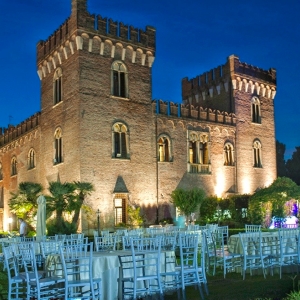 Cena di Ferragosto in giardino1966